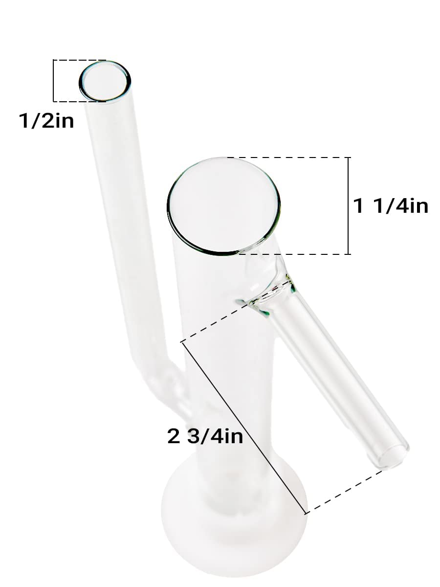 Glass Proofing Parrot with 0-100 ABV (0 - 200 proof) Hydrometer